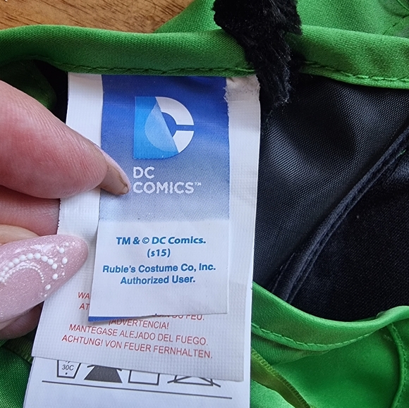 DC Superheroes Poison Ivy Adult Deluxe Corset & Glovelettes Halloween Costume - Picture 8 of 10